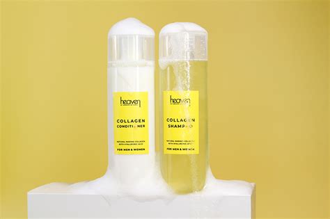 Boost Hair Health With Heaven S New Collagen Shampoo And Conditioner