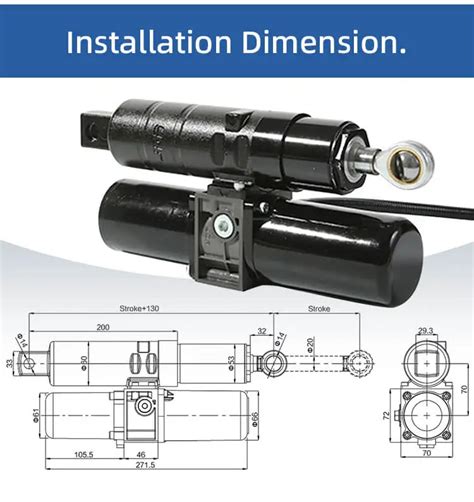 Fy Linear Actuator Dc Motor V V V V Linear Actuator High