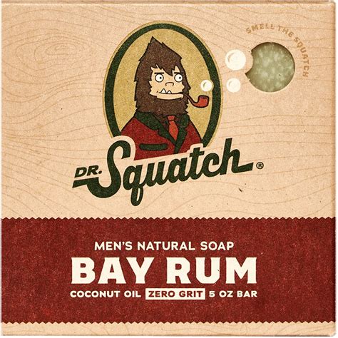 Dr Squatch Mens Natural Soap Bay Rum Shop Hand And Bar Soap At H E B