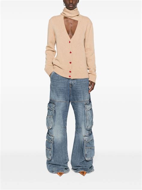 Seen Users Nostalgia Cardigan In Nude Modesens