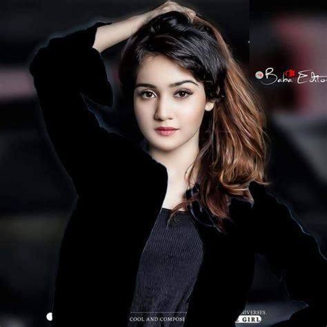 Hijab Girl Cute Girl Black Background Dp Girl Dp