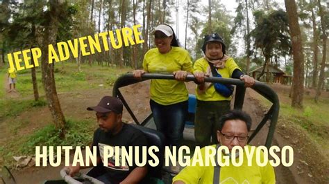 Wisata Jeep Adventure Offroad Di Hutan Pinus Segorogunung Kemuning