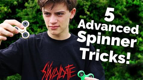 5 ADVANCED FIDGET SPINNER TRICKS | Fidget spinner tricks, Fidget ...