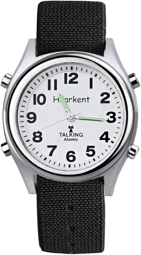 Hearkent Elastic Band Atomic English Talking Watch For Seniors Blind