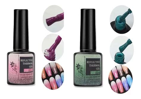 Esmalte Em Gel T Rmico Kit Unidades Muda De Cor Gel Mercadolivre