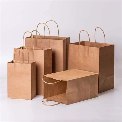 Brown Kraft Paper Bags For Grocery Capacity Kg At Rs Piece In