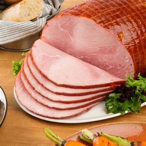 Kunzler 8 Lb Genuine Hardwood Smoked Old Fashioned Boneless Ham 4case