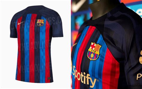 FC Barcelona Trikot So sieht Barças Heim Shirt 2022 23 aus