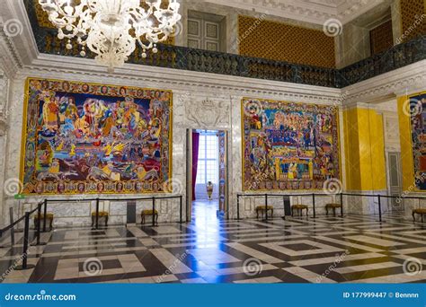 Interior View of Christiansborg Palace in Copenhagen, Denmark ...