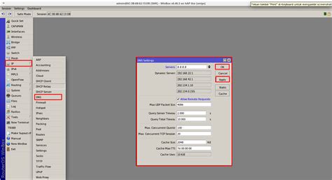 Setting Dasar Mikrotik