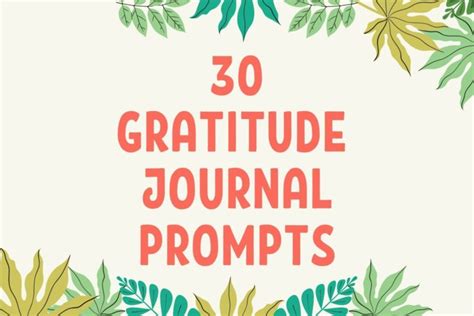 30 Gratitude Journal Prompts Gratitude Challenge Moulding Life