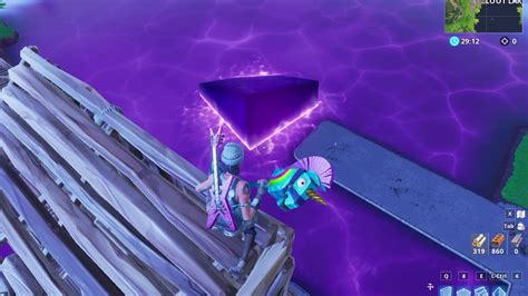 FORTNITE CUBE ROLLS INTO LOOT LAKE LOOT LAKE TRANSFORMATION YouTube