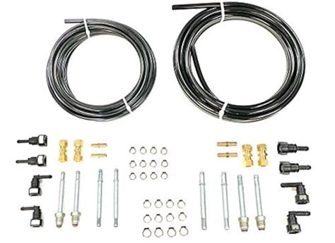 The Stop Shop Nylon Or Steel Fuel Line Replacement Kit Fittings Tubing And Compression