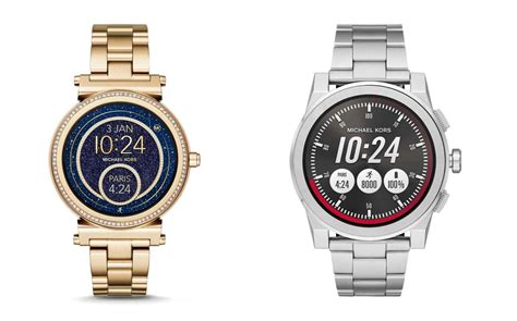 Michael Kors Access Sofie And Grayson Classy Android Wear Smartwatches