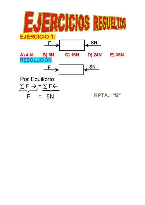 Est Tica De Secundaria Problemas Resueltos Pdf Pdf