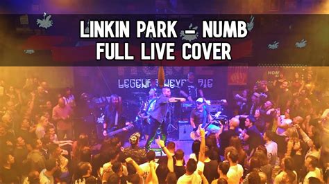 Linkin Park Numb Live By Papercut Homerockbar Youtube