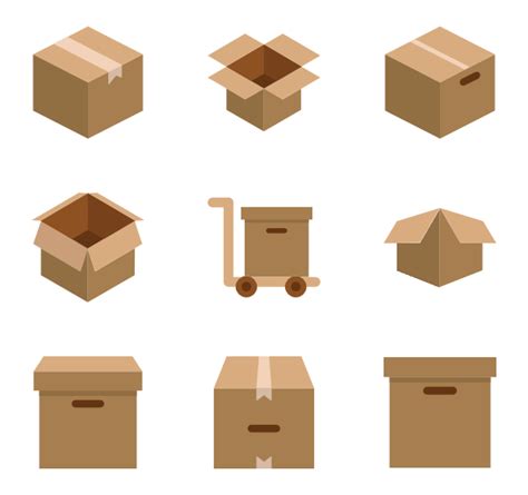 Box Icon Vector 400745 Free Icons Library