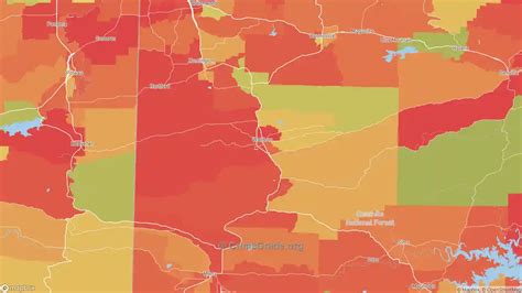 The Safest And Most Dangerous Places In Scott County Ar Crime Maps