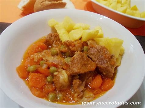 Estofado De Magro De Cerdo Con Verduras Caceroladas