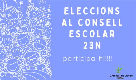 ELECCIONS CONSELL ESCOLAR 23 24 Escola L Arenal De Llevant