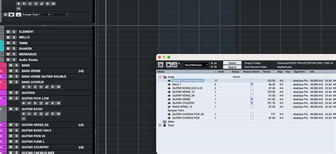 Audio Pool Files Show As Used But They Are Not Cubase Steinberg