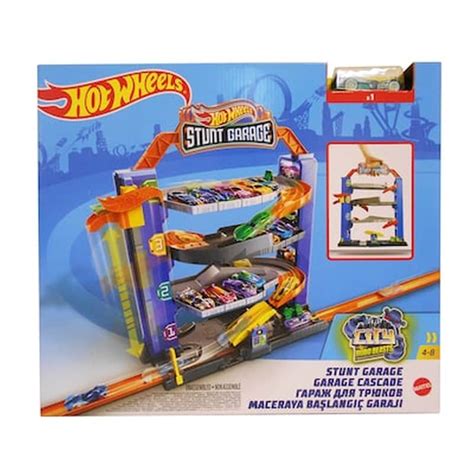 Hot Wheels Stunt Γκαραζ gnl70 Kids Animation Center