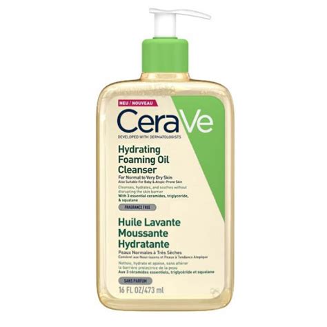 Cerave Limpiador Aceite Espumoso Hidratante Envase Ml