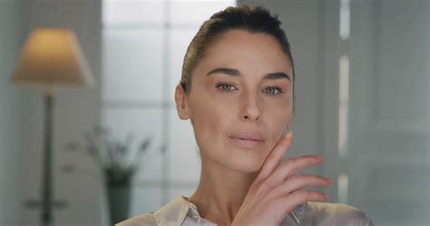 Beauty Shot Of Mature Woman With Perfect Stock Footage SBV Storyblocks