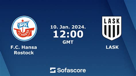 F.C. Hansa Rostock vs LASK live score, H2H and lineups | Sofascore