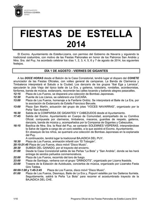 89 Estella Lizarra 2 Programa Fiestas 14 Y Mapas PDF