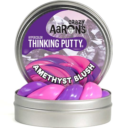 Crazy Aaron S Thinking Putty Hypercolor Amethyst Blush Teaching Toys And Books