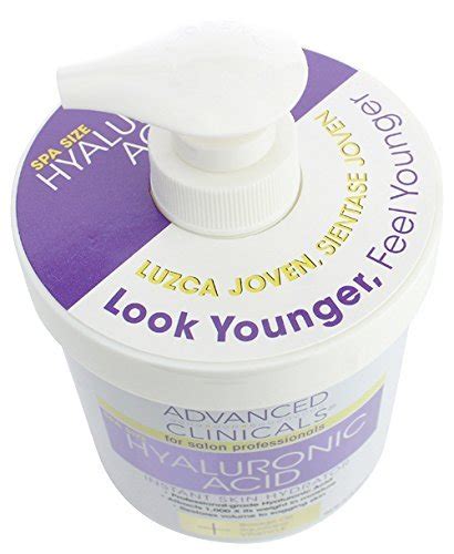 Advanced Clinicals Anti Aging Hyaluronic Acid Cream For Face Body