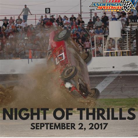 Night Of Thrills At Anderson Speedway Anderson Indiana Speedway