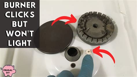 Fix A Stove Top Burner That Clicks But Wont Light YouTube