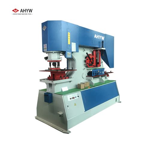 Q35y Series Hydraulic Ironworker With Punching And Shearing Function