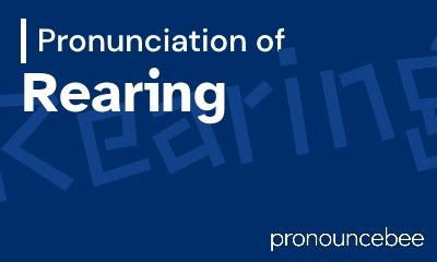 how to pronounce rear
