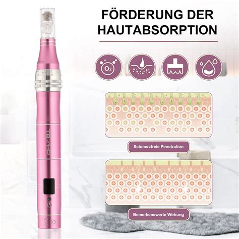 Elektrischer Dermapen Microneedling Pen Anti Aging Wiederaufladbare Ebay