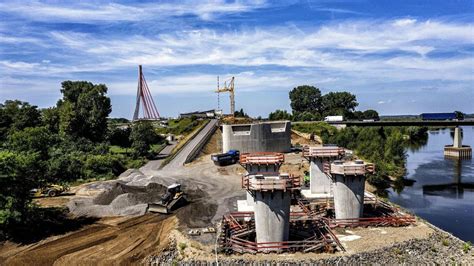 Südumgehung in Wesel neuesten Bilder von der Baustelle