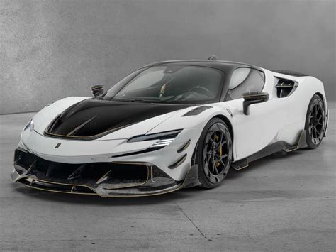 Ferrari Sf90 Mansory Svela Un Nuovo Kit Di Tuning Per La Supercar