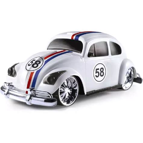 Carrinho De Brinquedo Infantil Carro Fusca Hobby Retrô Concept Car em