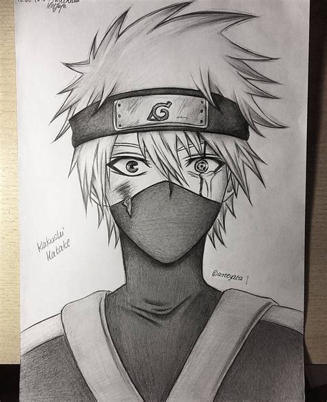 Kakashi Naruto Characters Drawing Face – Naruto Fandom