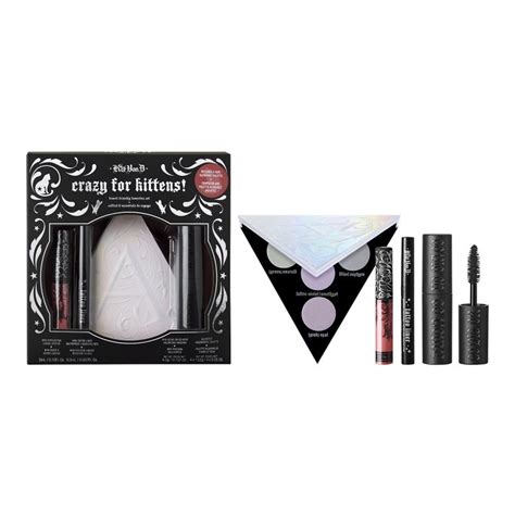 Kvd Beauty Crazy For Kitten Travel Coffret Maquillage X19 Set Crazy For Kittens Inci Beauty