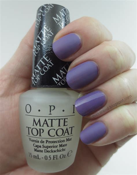 Frazzle and Aniploish: OPI Matte Topcoat and Comparisons