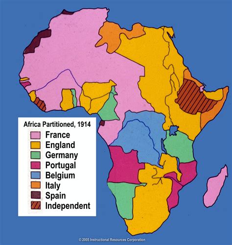 Africa Partitioned, 1914 | Instructional resources, Ap world history ...