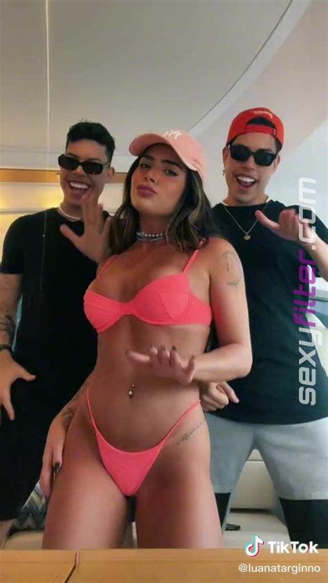 Sexy Luana Targinno In Pink Bikini Sexyfilter
