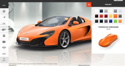 McLaren Lets You Create Your Dream Car In Its Configurator