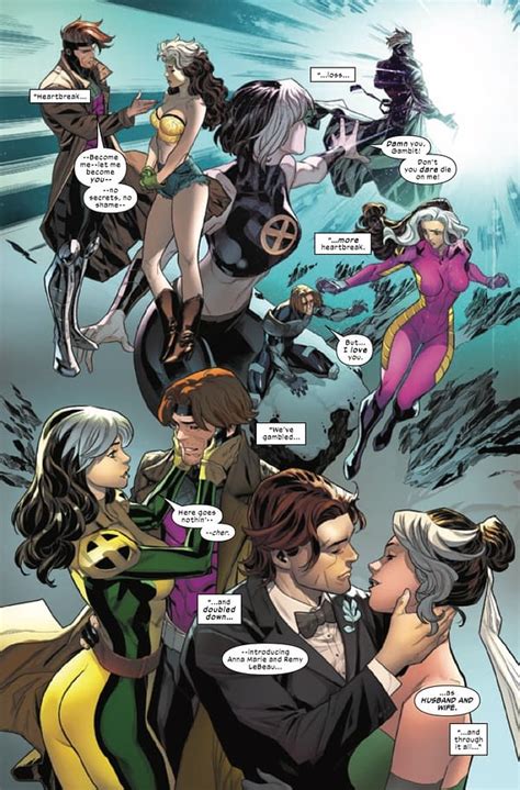 Rogue And Gambit Preview What Line Will Rogue Cross