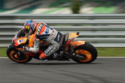 American Nicky Hayden Of Repsol Honda Team Editorial Photography