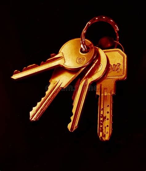 House keys stock photo. Image of locks, vehicle, chains - 1125454