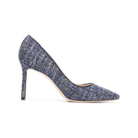 Jimmy Choo Romy Tweed Pumps Farfetch Lookastic